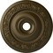 Ekena Millwork Logan Ceiling Medallion (Fits Canopies up to 6 1/8"), Hand-Painted Brass, 24 1/4"OD x 3 7/8"ID x 2"P CM24LO1BRS - alternate 1